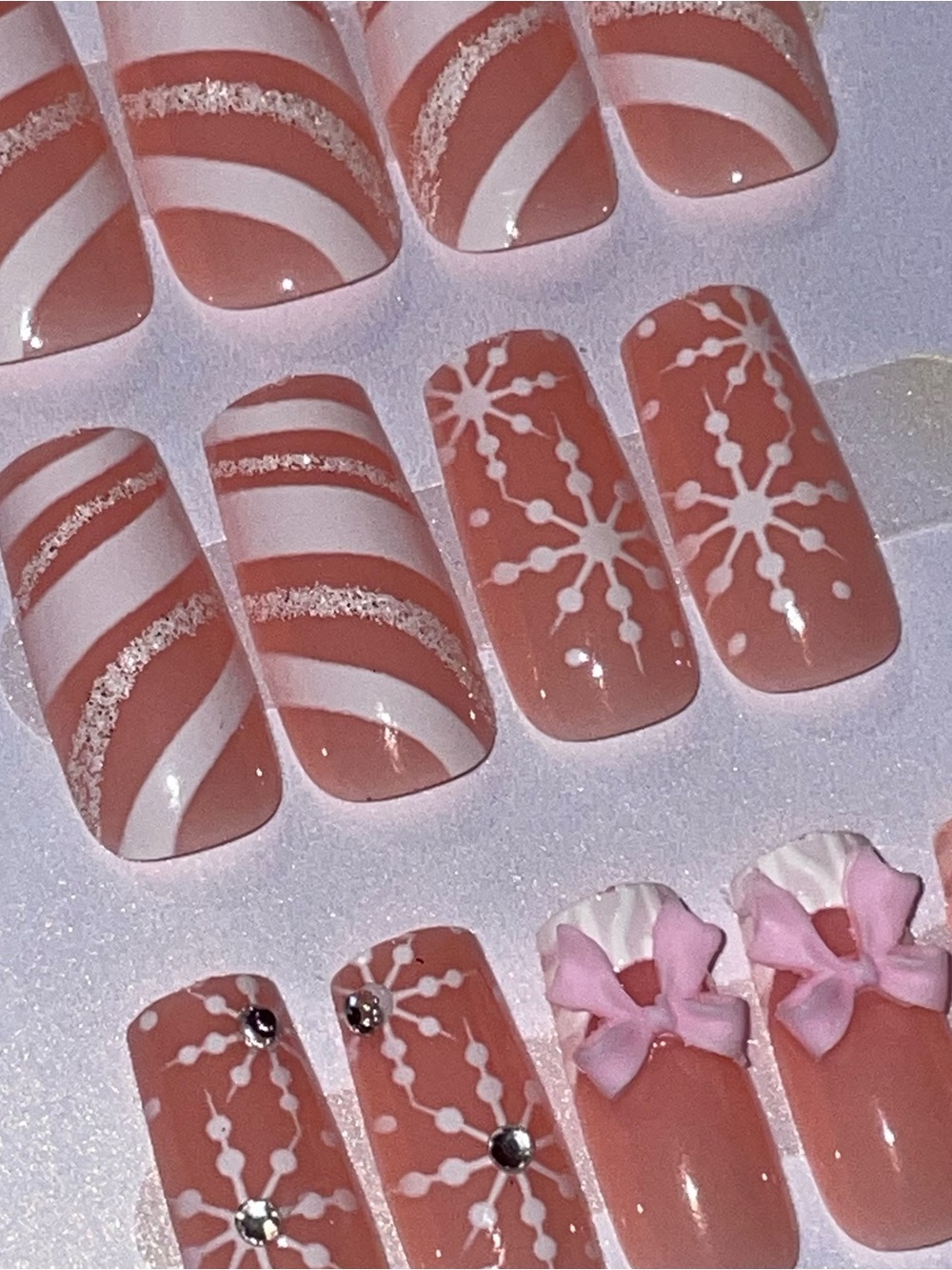 24 Press On Nails ~ Number 7 ~